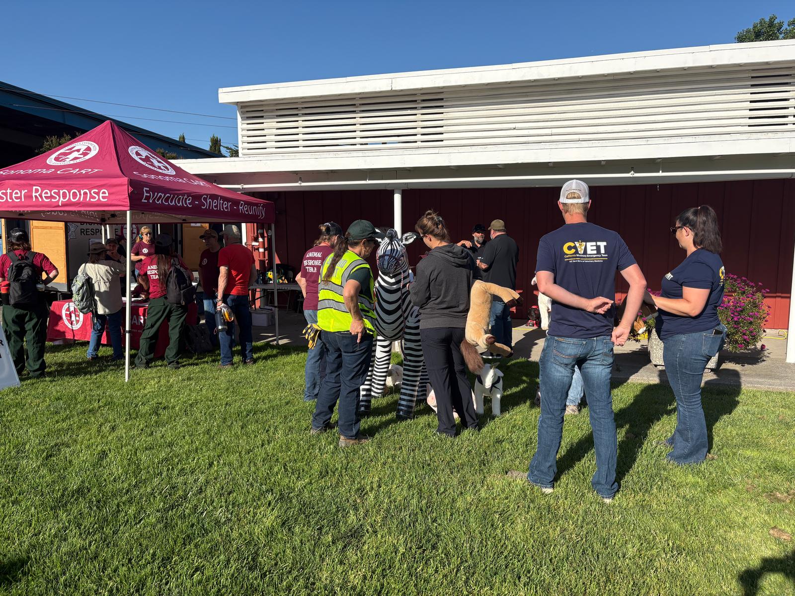 Sonoma earthquake exercise drill