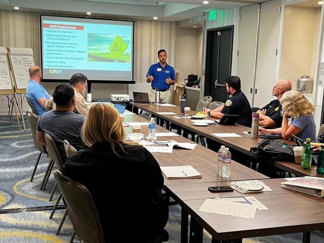 Will Burke leading a planning exercise